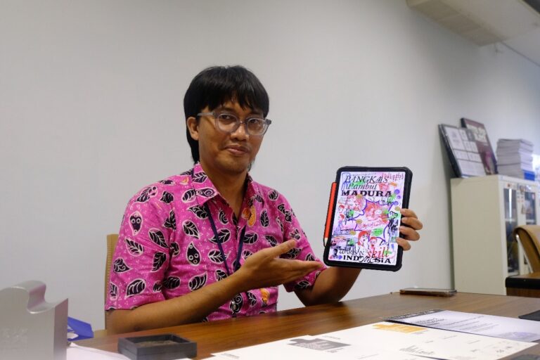 Naufan Noordyanto, Dosen Departemen DKV Fakultas Desain Kreatif dan Bisnis Digital (FDKBD) ITS