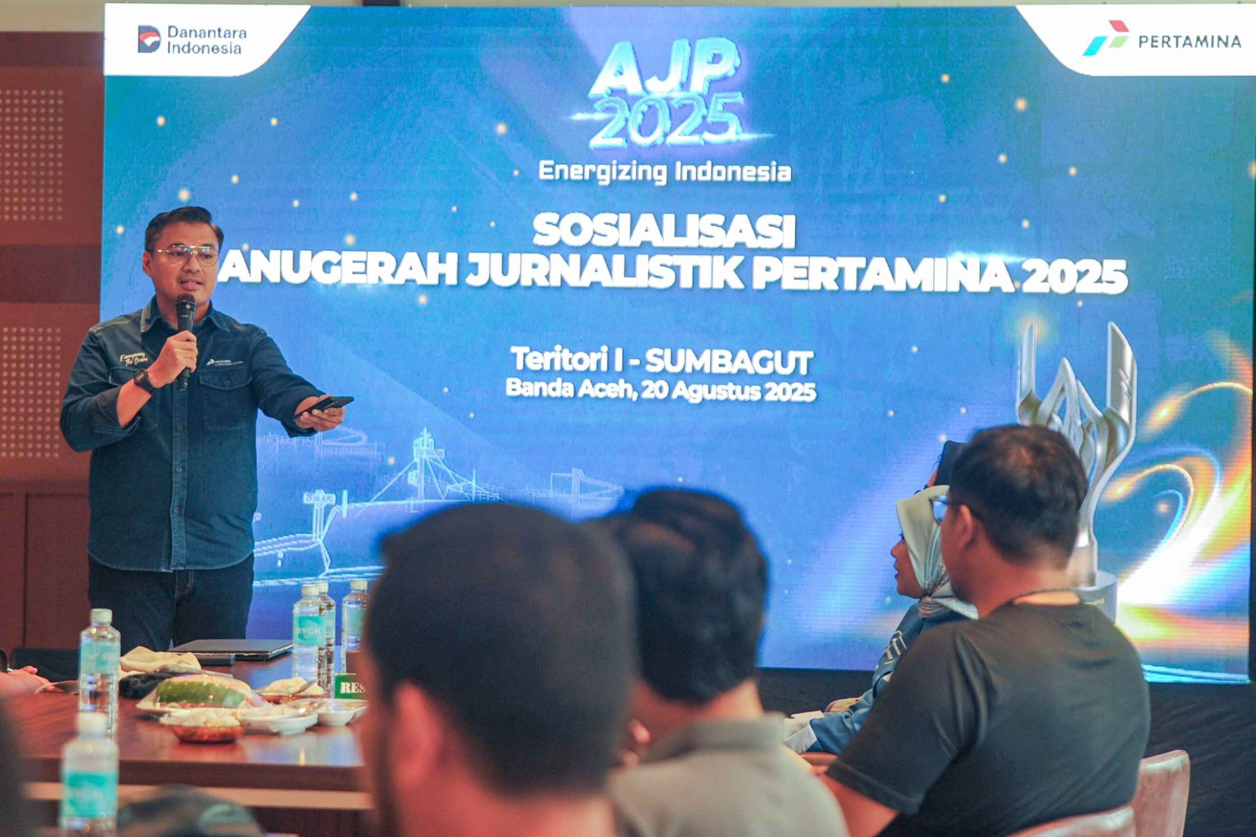 Pertamina sukses lakukan kegitan mendorong Jurnalisme berkualitas, lewat agenda AJP 2025