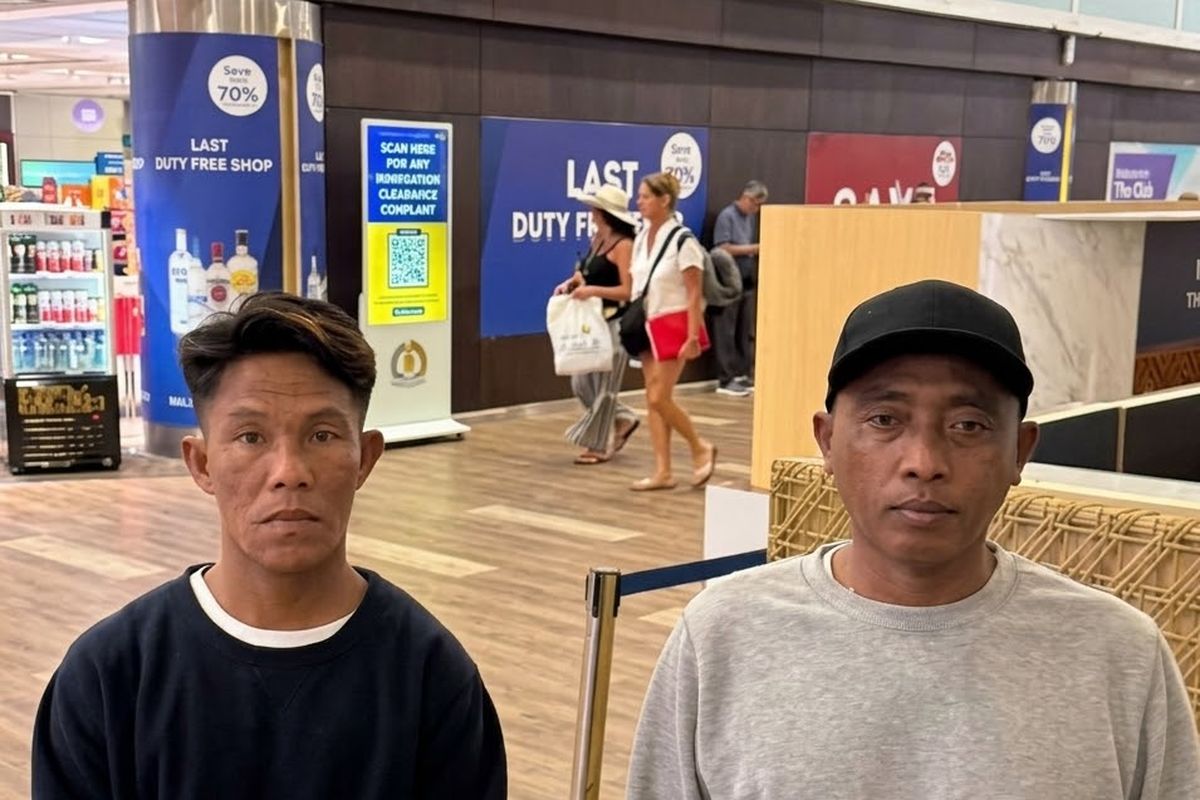 Nahkoda Kapal Asal Sumenep Tiba di Bali Usai Diamankan Australia, 12 ABK Masih Tertahan